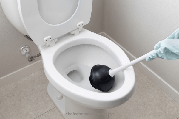 how to use a toilet plunger Correctly